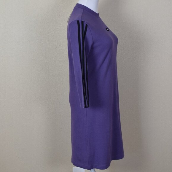 Adidas Moment Tech Purple Black Dress NEW Small - Picture 6 of 9